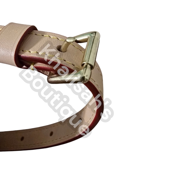 BRAND NEW!!! Authenticated LOUIS VUITTON LV VACHETTA STRAP CROSSBODY SHOULDER - Picture 5 of 12